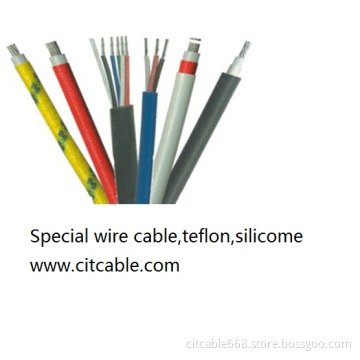 Nickel Plated Braid PFA Insulation Electric Wire Cable